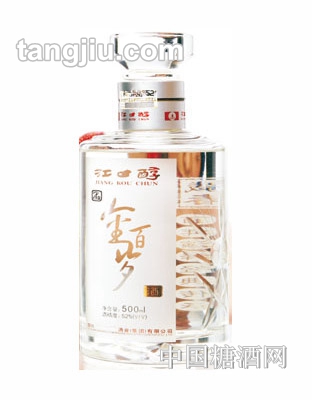江口醇酒金百岁-经典款52度500ml