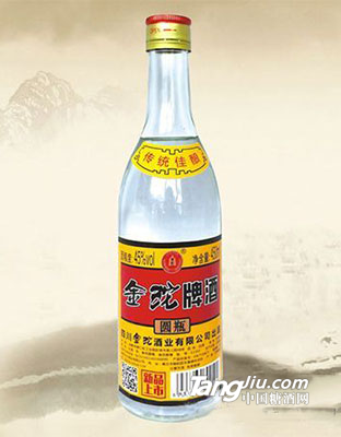 金砣牌酒圆瓶45°450ml