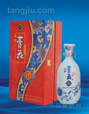 珍藏青花十五年原浆