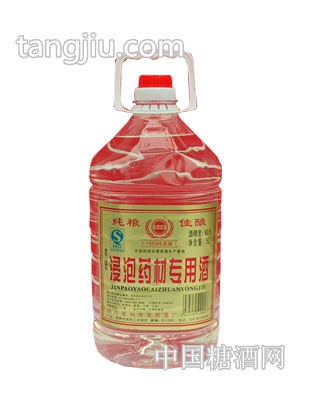 浸泡药材酒(60度，5L，塑料桶)