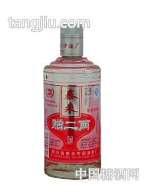 赠二两（50度，600ml，玻璃瓶）