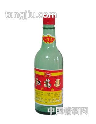 红高粱大曲酒（52度，478ml，玻璃瓶）