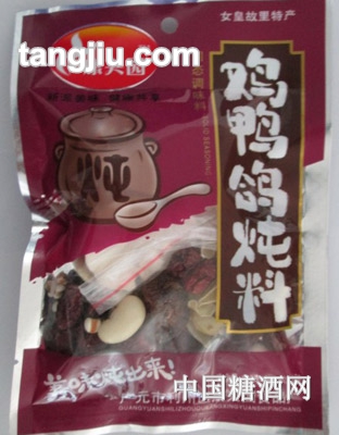 鸡鸭鸽炖料110g