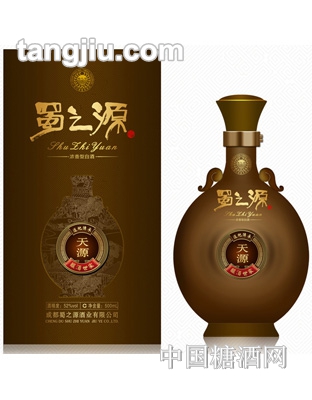白酒浓香型52度500ml-蜀之源祥云