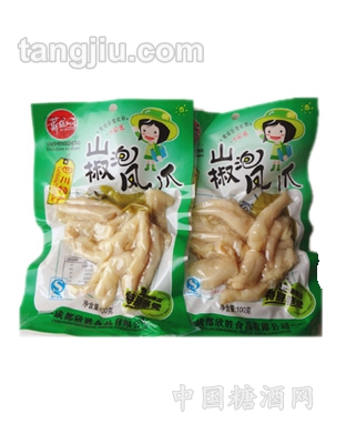 100g山椒泡凤爪