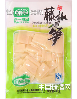 238g山椒味藤椒竹笋休闲食品榨菜、酱腌菜