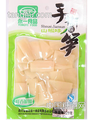 120g山椒味手撕箭竹笋-休闲食品榨菜、酱腌菜