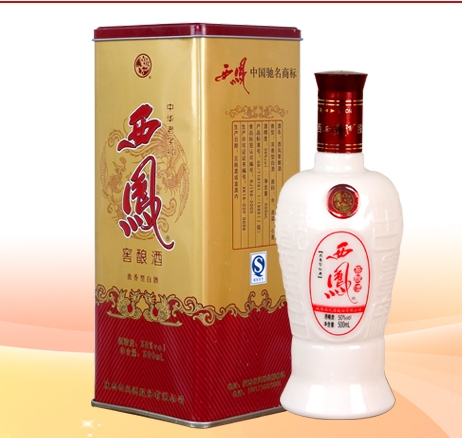 铁盒西凤酒