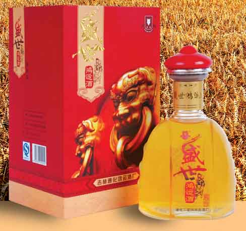 贡米原浆盛世鸿运酒
