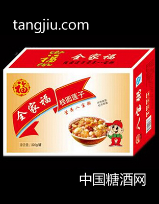 贝贝全家福桂圆莲子八宝粥大箱