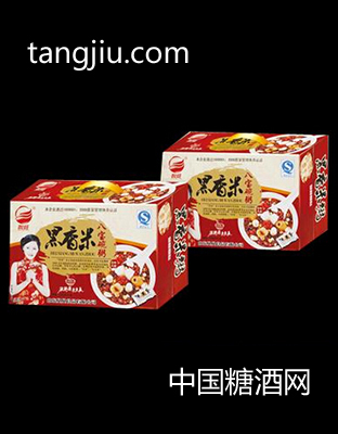 耿旺黑香米八宝碗粥