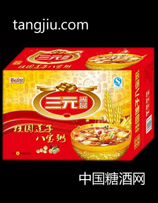 爱心贝贝三元尚品桂圆莲子八宝粥箱