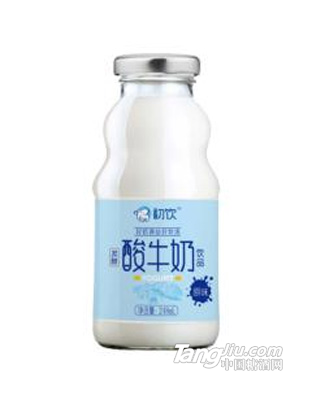 初饮 原味发酵酸牛奶 乳饮品248mL