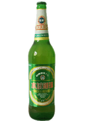 水城明珠啤酒_绿色