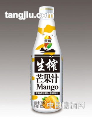 椰田生榨芒果汁植物蛋白饮料