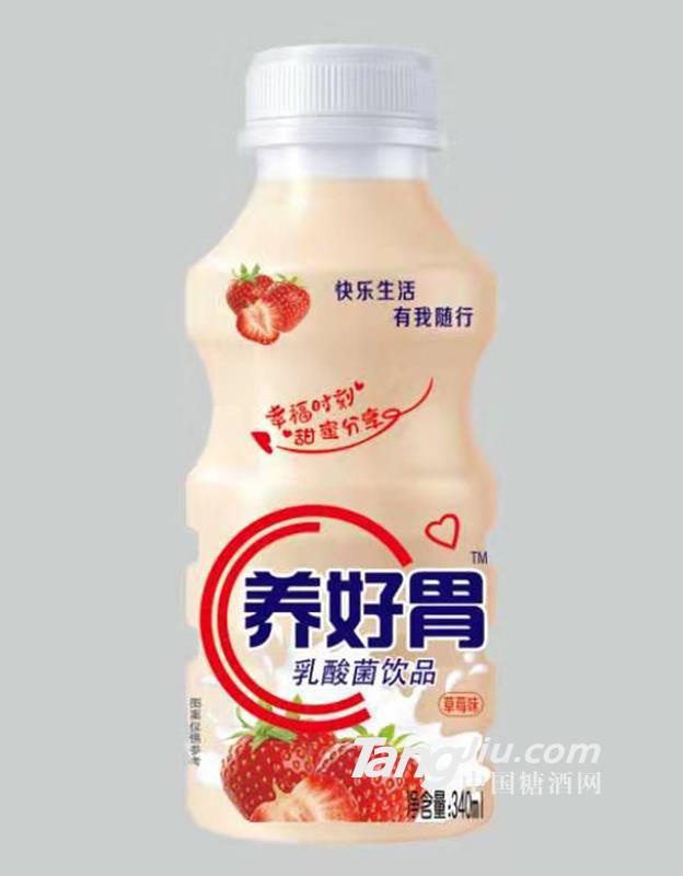 养好胃乳酸菌饮品草莓味340ml