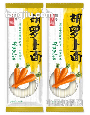 国梦华麟胡萝卜面350g