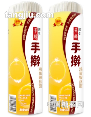 国梦华麟鸡蛋银丝面500g