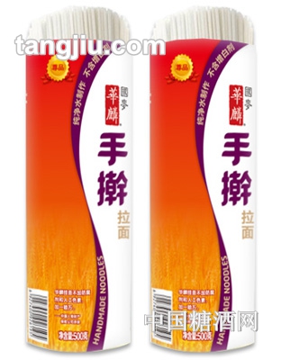 国梦华麟手擀拉面500g