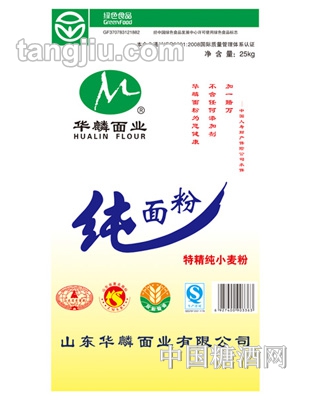 华麟面业特精纯小麦粉25kg