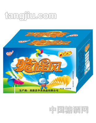 乐吃吃脆旋风薯片盒装