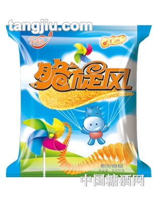 乐吃吃脆旋风薯片