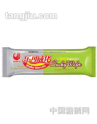 什锦果麦威化饼干（绿）