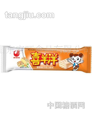 喜羊羊酥酥脆巧克力威化（黄）