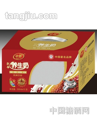 中喔红谷养生奶250ml