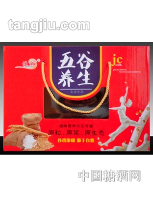 健成五谷养生饮料礼盒
