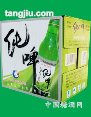 金孚龙啤酒纯啤包装箱