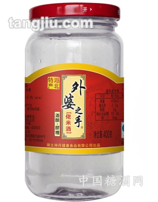 外婆之手佬米酒400克瓶装