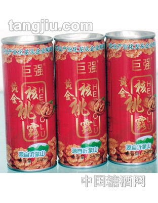 巨强喜庆装黄金核桃露240ml