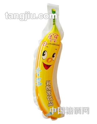 巨强香蕉味乳酸菌饮料160ml