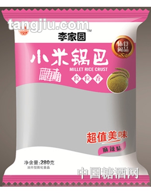李家园开心锅巴麻辣味280g