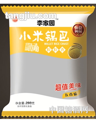 李家园开心锅巴280g
