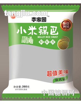 李家园开心锅巴烧烤味280g