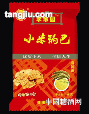 李家园小米锅巴麻辣味138g
