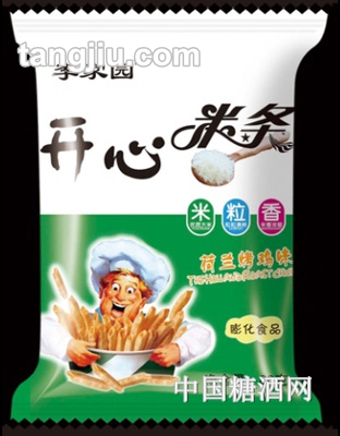 李家园开心米条荷兰烤鸡味80g