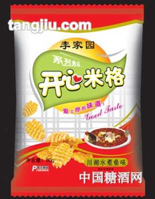 李家园开心米格川湘水煮鱼味60g