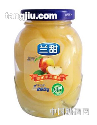 兰甜糖水苹果罐头260g