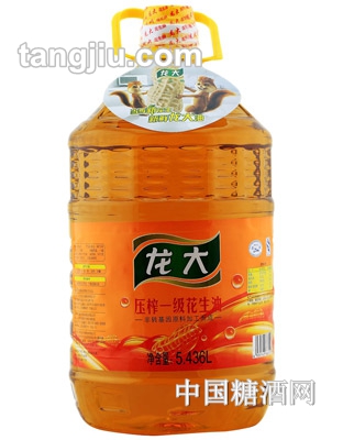 龙大花生油5.436L