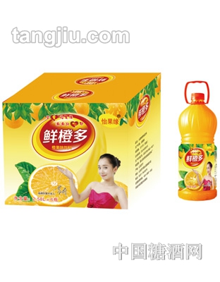 怡果缘鲜橙多2.58L