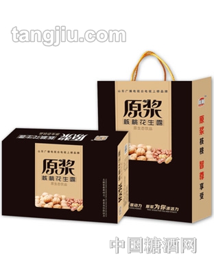 佳鹏原浆核桃花生露原生态饮品