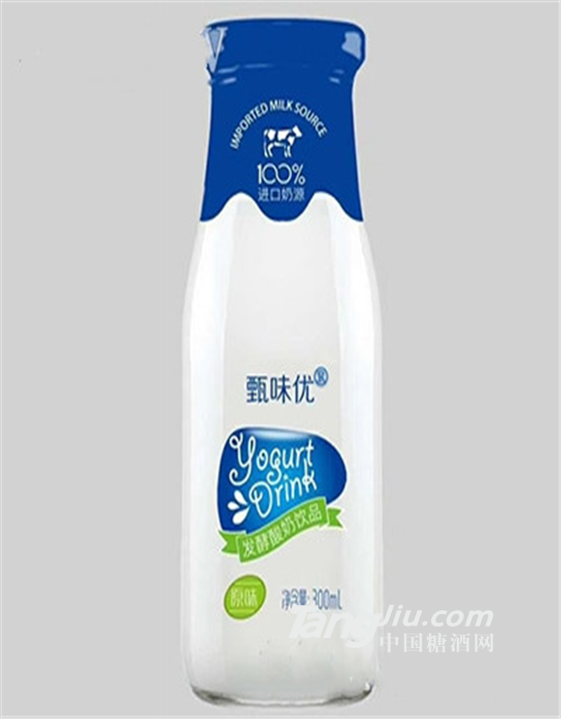 甄味优玻璃瓶发酵酸奶原味