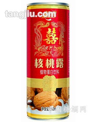 双喜核桃露240ml