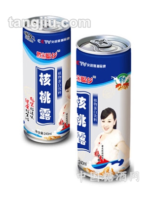 鹤宝聪仁核桃露240ml