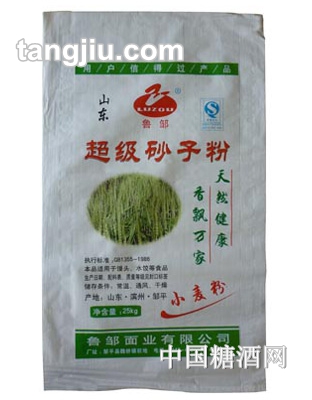 鲁邹面粉超级砂子粉25kg
