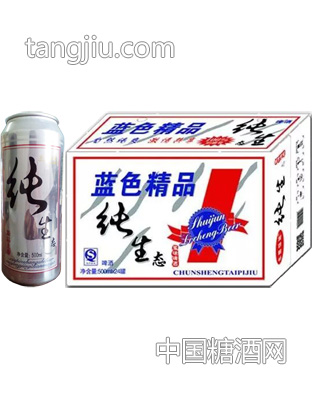 纯生态啤酒罐装500ml*24罐