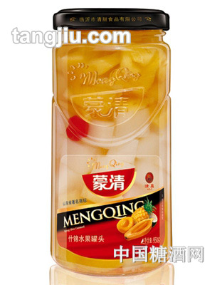 蒙清糖水什锦水果罐头950g